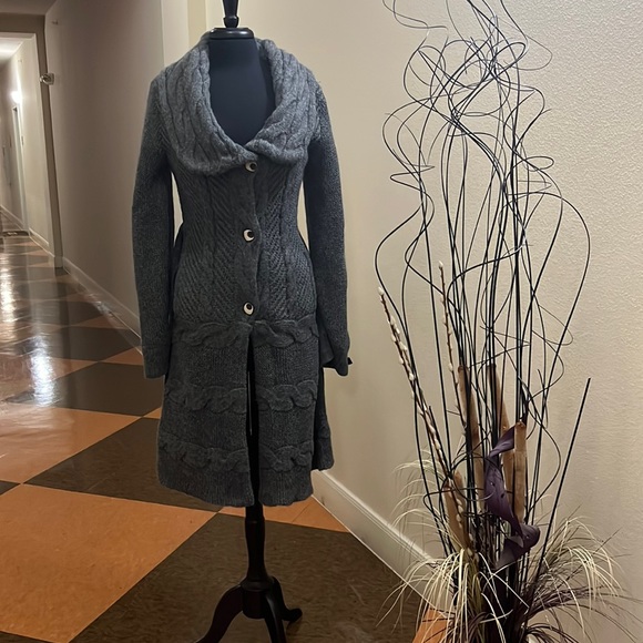 Cole Haan Sweaters - Cole Haan Baby Alpaca Grey Sweater.Preowned